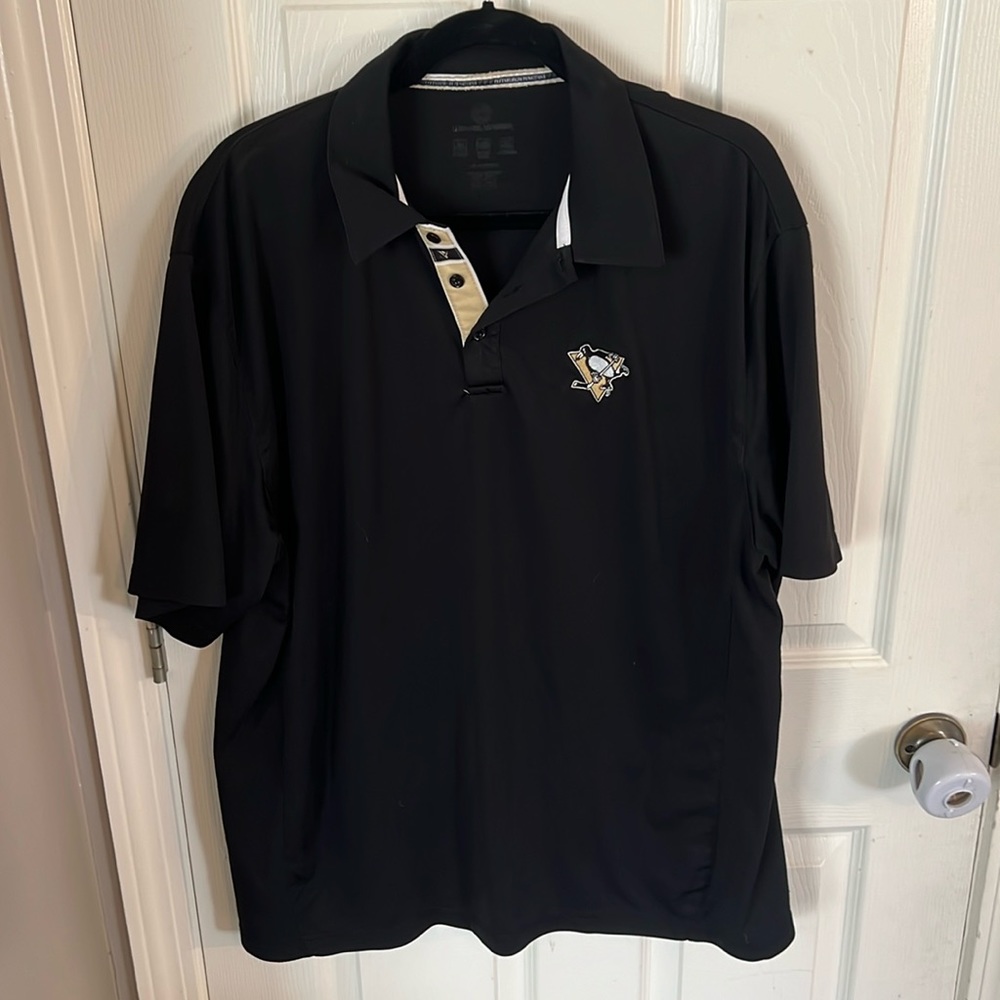 Pittsburgh Penguins size XXL polo shirt